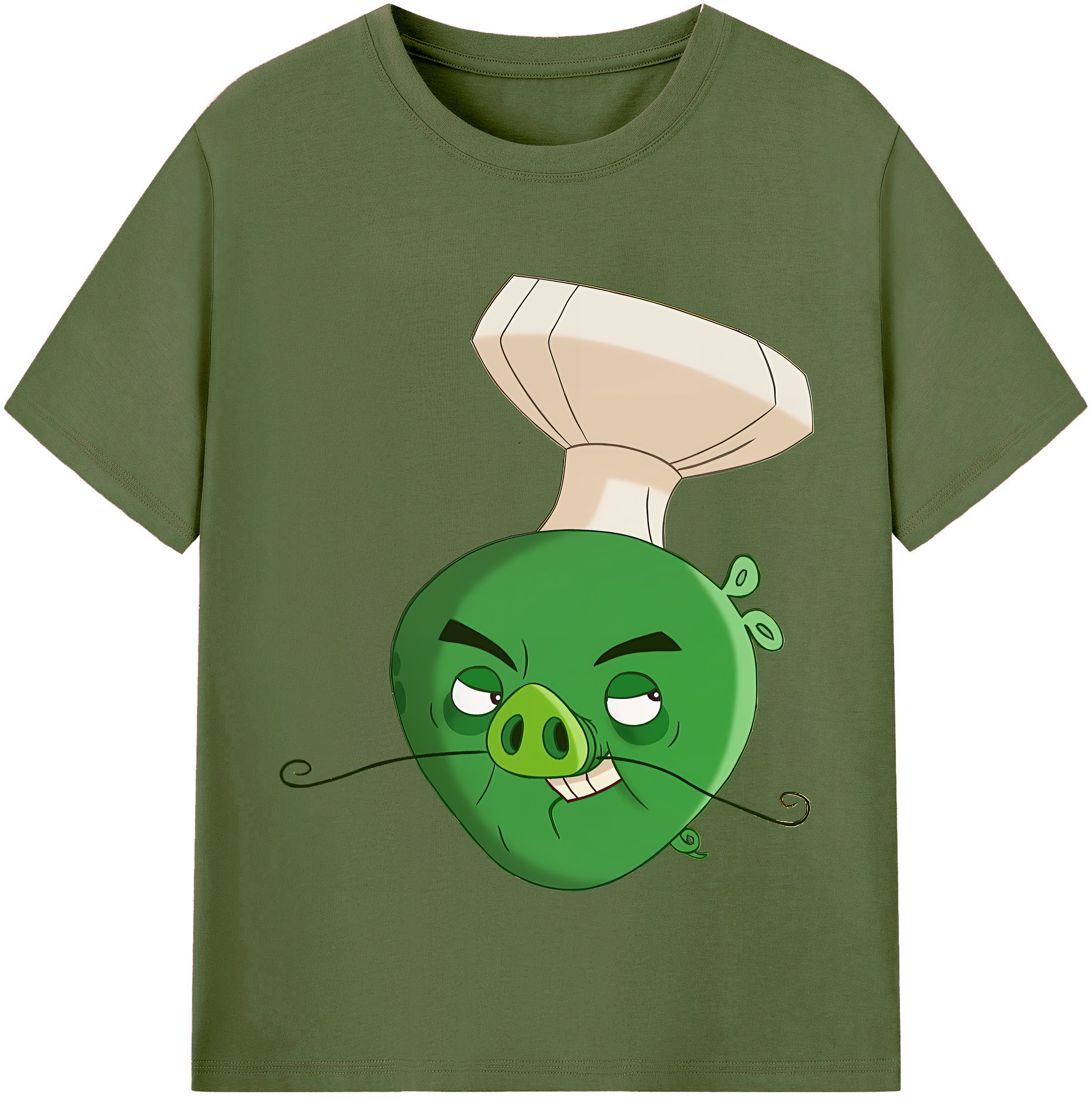 （画像用） Angry Birds アングリーバード 綿100％半袖Tシャツ（フロントプリント）